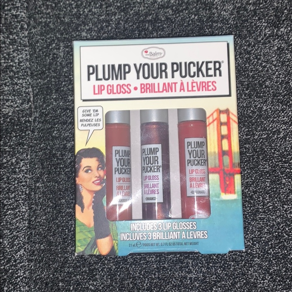 The balm lip gloss set